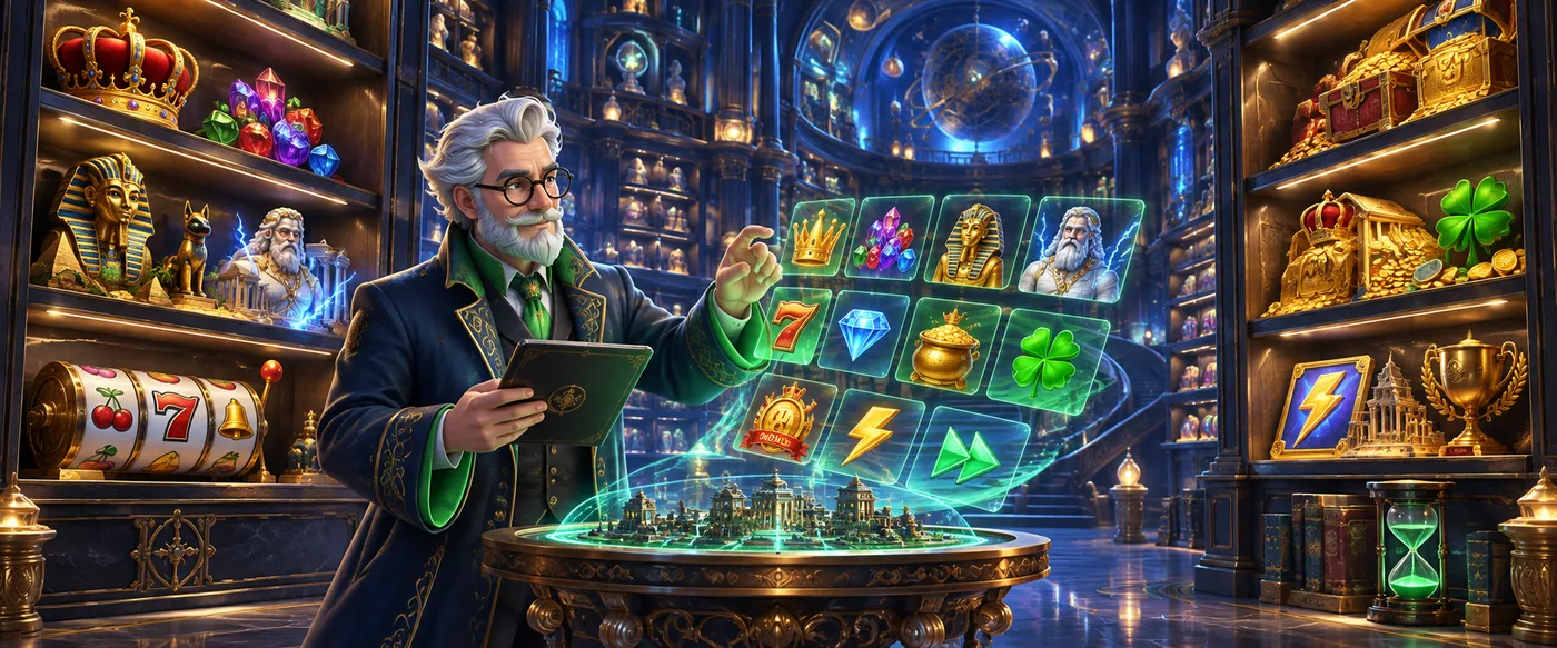 La Biblioteca de Slots, Estante a Estante